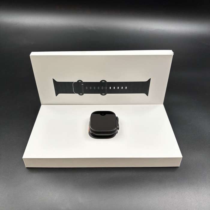 Apple Watch Ultra 2 Black Titanium Black Ocean Band