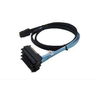 0.6m Mini-SAS (SFF-8087) to x4 SFF-8482 with power