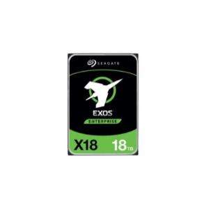 18TB Seagate Exos X18, Enterprise Series, 7200 RPM, SATA 6Gbs, 256MB Cache, 3.5" Performance Desktop
