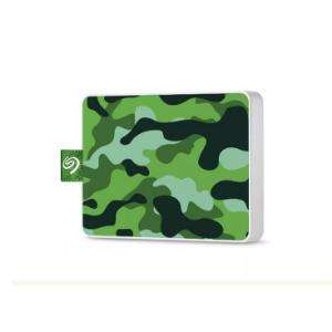500GB Seagate One-Touch, 2.5", USB 3.0, Portable External SSD HD (Camo Green)