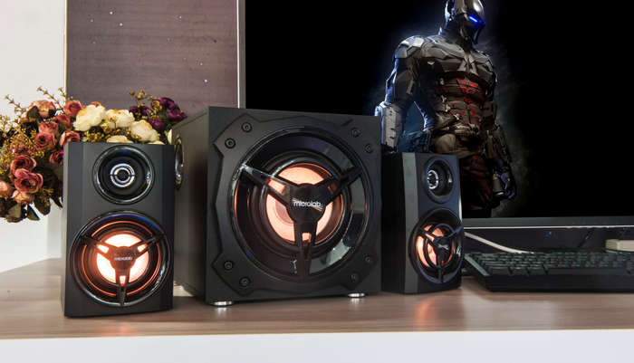 Microlab T11 2.1CH Bluetooth Speakers with LED (Unboxed Deal)