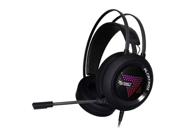 Alcatroz X-Craft HP 3 Pro 7.1 Headset with Multicolour FX