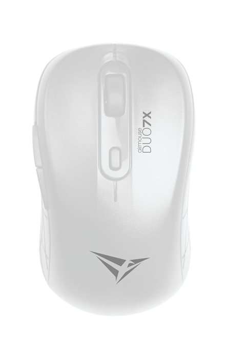 Alcatroz Airmouse Duo 7X Bluetooth and Wireless Mouse - White