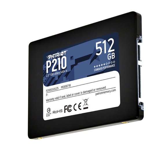 Patriot P210 512GB SATA III SSD Drive