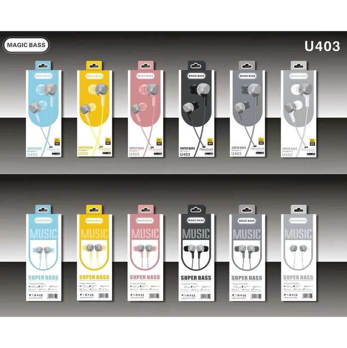 U403 Wired Earphones