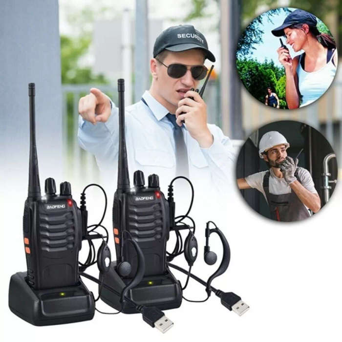 Baofeng BF888S 2Way Portable Radio Walkie Talkie