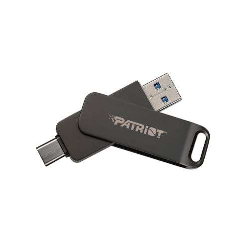 Patriot Rage R550 256GB USB 3.2 GEN 1 Swing Type C/A Flash Drive