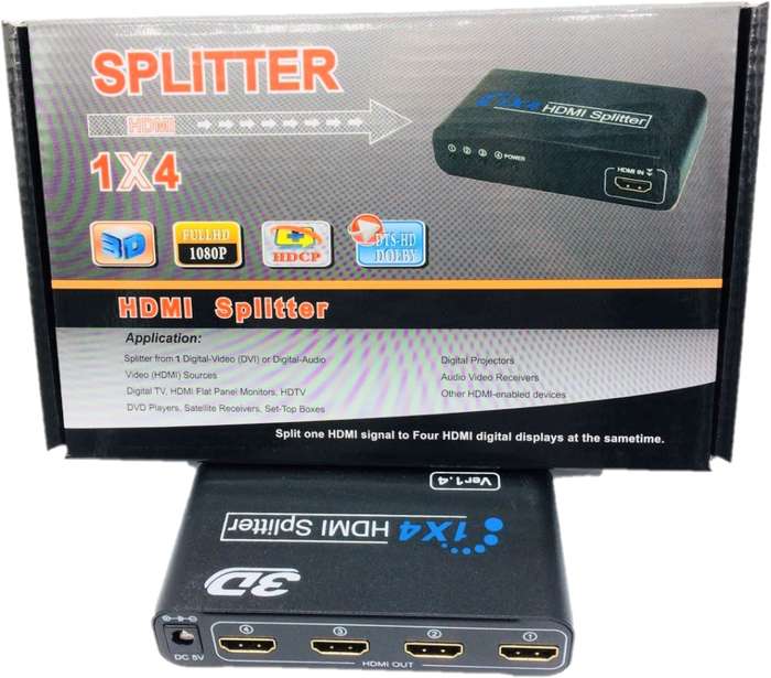 1-4 HDMI Splitter