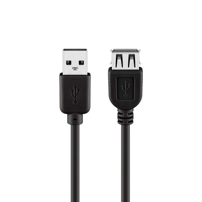 Goobay USB 2.0 Hi-Speed 5m Printer Cable - Black