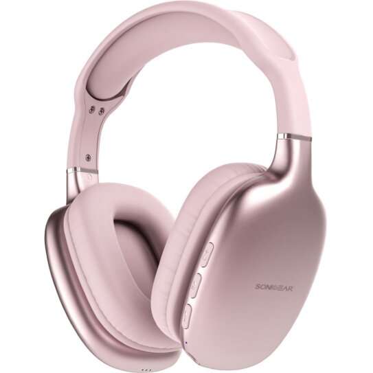 SonicGear Airphone 6 Bluetooth Headphones - Mauve Pink