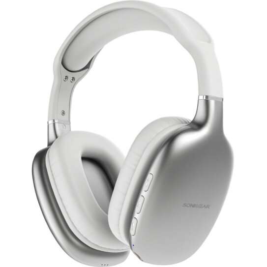 SonicGear Airphone 6 Bluetooth Headphones - Silver