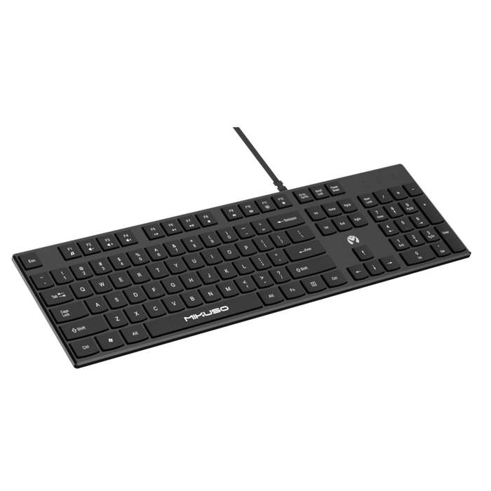 Mikuso KB-052U Wired Keyboard - Black
