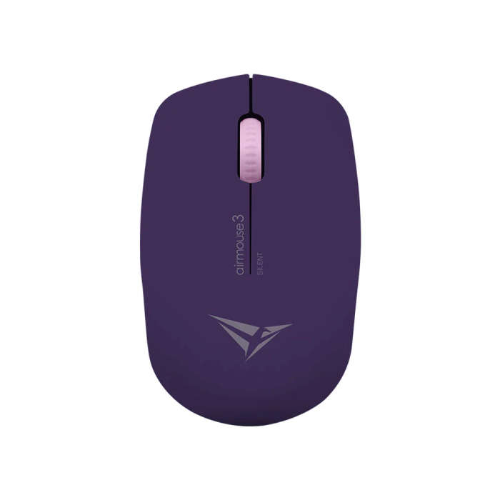 Alcatroz Airmouse 3 Silent Wireless Mouse - Aubergine