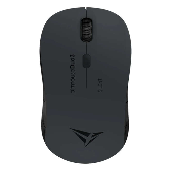 Alcatroz Airmouse Duo 3 Silent Wireless and Bluetooth Mouse - Carbon