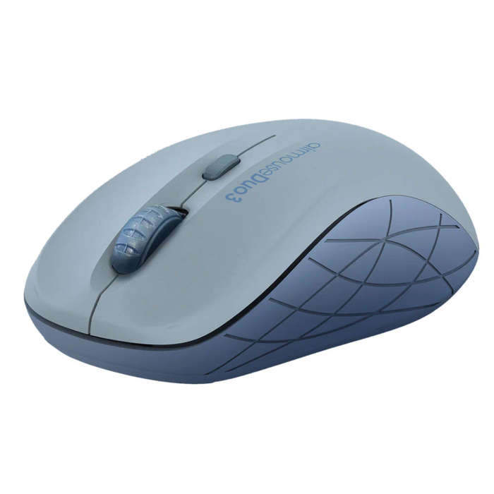 Alcatroz Airmouse Duo 3 Silent Wireless and Bluetooth Mouse - Rain Drop