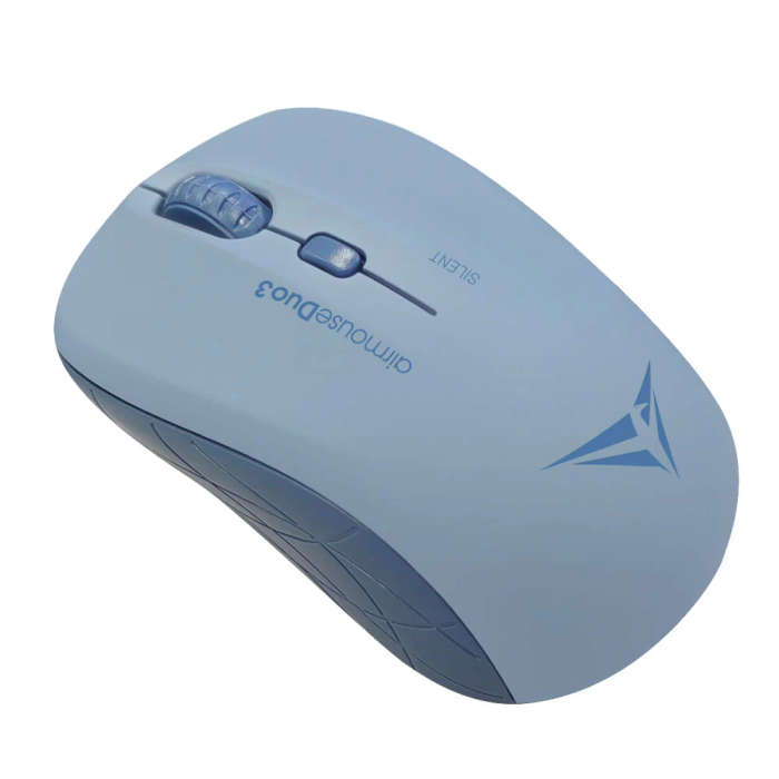 Alcatroz Airmouse Duo 3 Silent Wireless and Bluetooth Mouse - Rain Drop