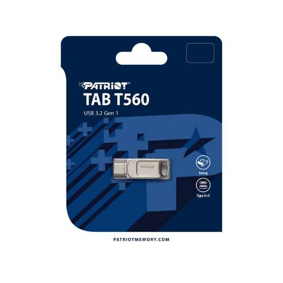 Patriot TAB T560 32GB USB 3.2 OTG Flash Drive