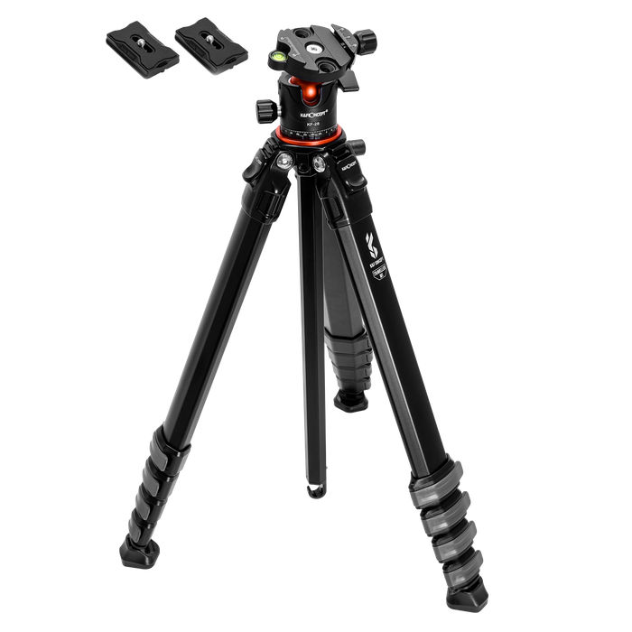 KF09.105 | K&F Pro-Traveller Photography Tripod Kit with 35mm Ball Head