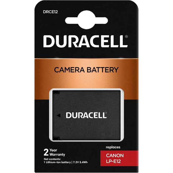 Canon LP-E12 Camera Battery by Duracell | DRCE12