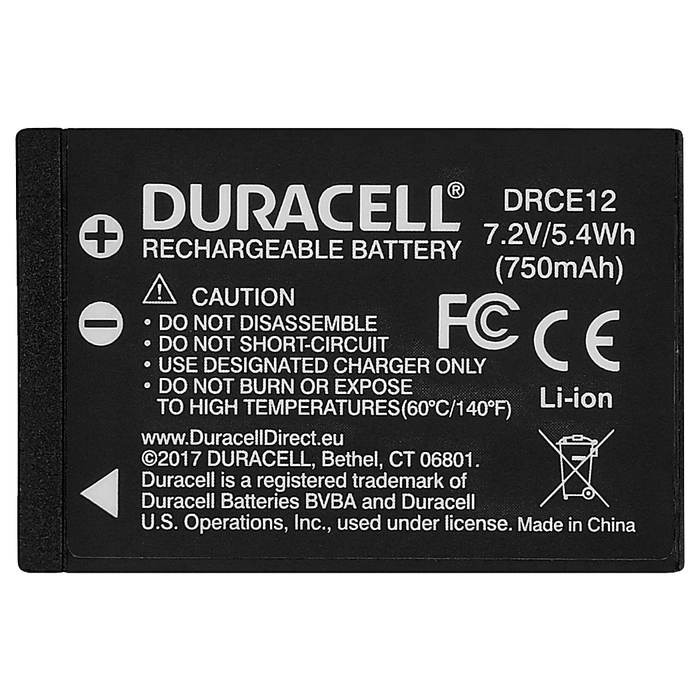 Canon LP-E12 Camera Battery by Duracell | DRCE12
