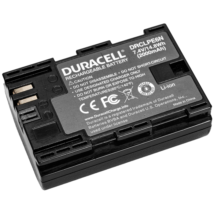 DRCLPE6N | Duracell LP-E6N Camera Battery for Canon
