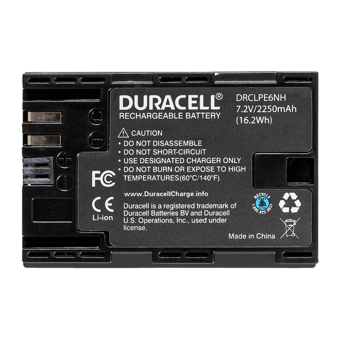 DRCLPE6NH | Duracell LP-E6NH Camera Battery for Canon