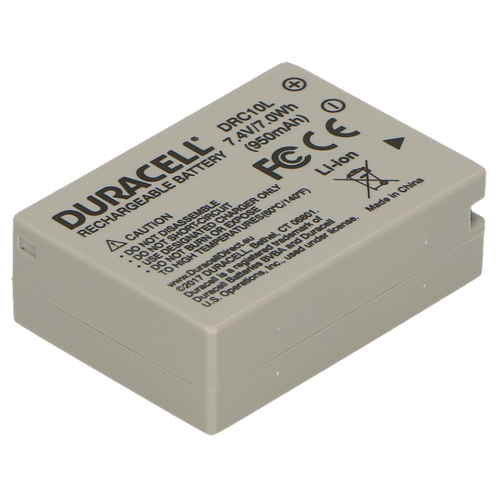 DRC10L | Duracell NB-10L Camera Battery for Canon