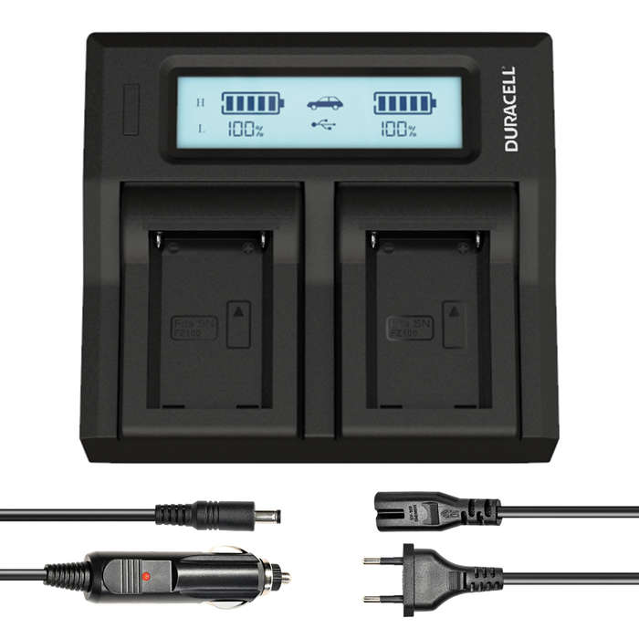 DRS6121-EU | Duracell Battery Charger Charger for Sony NP-F970 Batteries