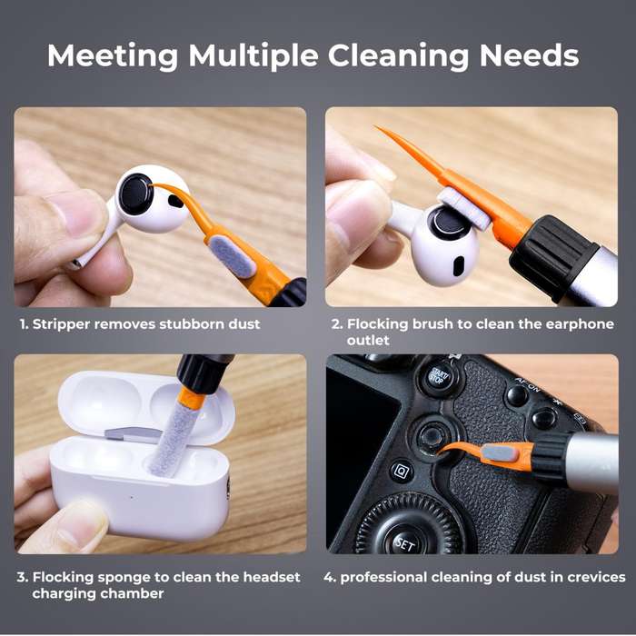K&F 5-in-1 Electronics Cleaning Pen with Full Frame Sensor Swabs | SKU.1976