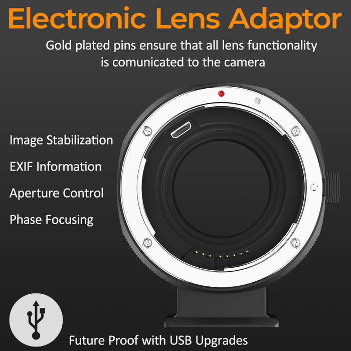 KF06.465 | K&F Lens Adapter for Canon EF Lenses to FUJIFILM X Mount Cameras