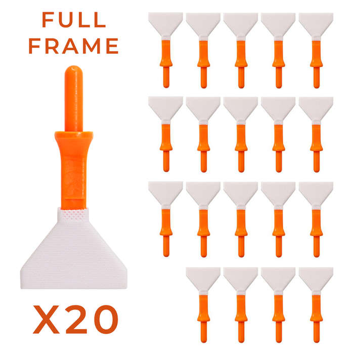 SKU.1902 | K&F 20 Full Frame Replacement Sensor Swab Heads for Cleaning Pen