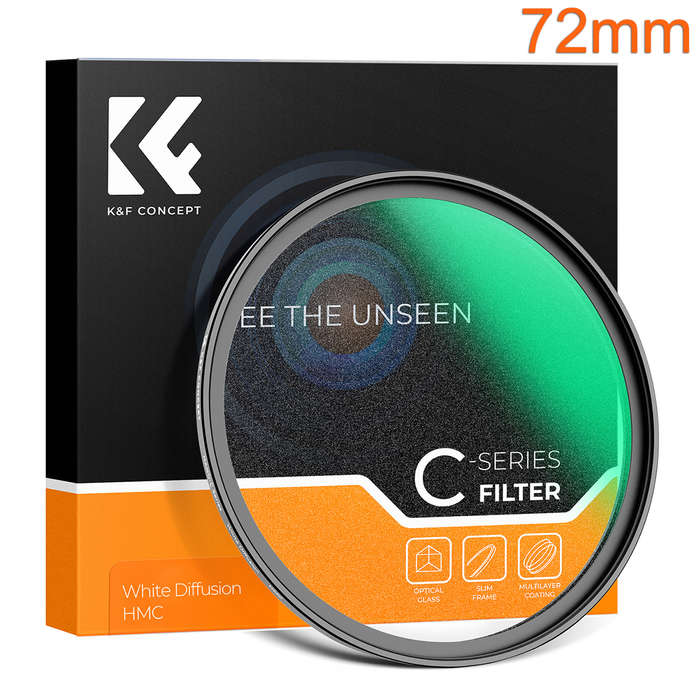 KF01.2426 | K&F 72mm White Mist Filter Classic Series