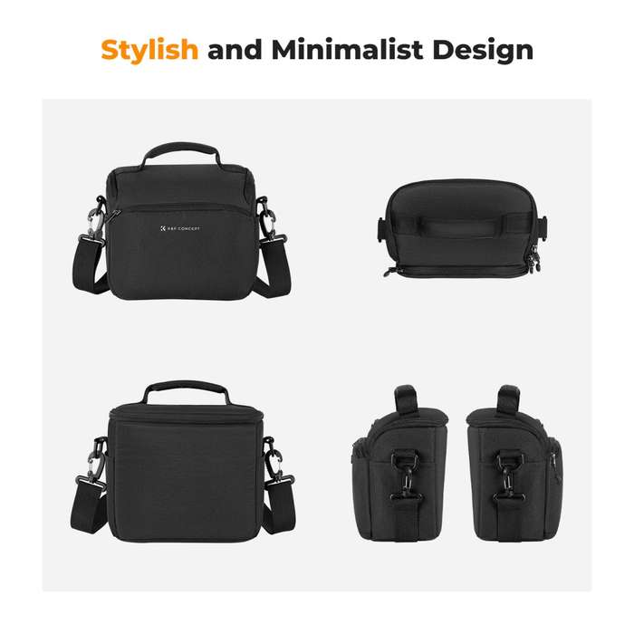KF13.179 | K&F Urban Wander (Black) Photographers Sling Bag
