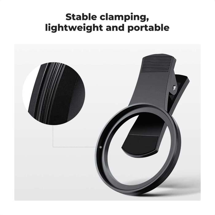 KF01.2639 | K&F Clip-On Variable ND2-400 Filter for any Mobile Phones