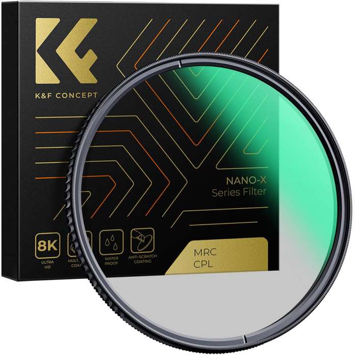 K&F 37mm Circular Polariser Filter (CPL) Nano-X Series | KF01.988