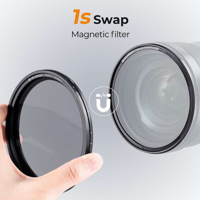 K&F 58mm Magnetic Variable ND Filter ND8-ND128 Nano-X Series | KF01.1976