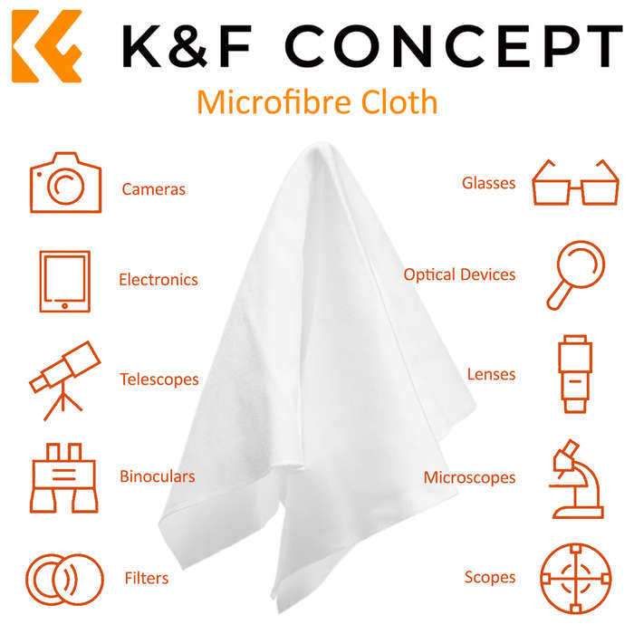 SKU.1615 | K&F 20 Pack of Microfiber Cleaning Cloths