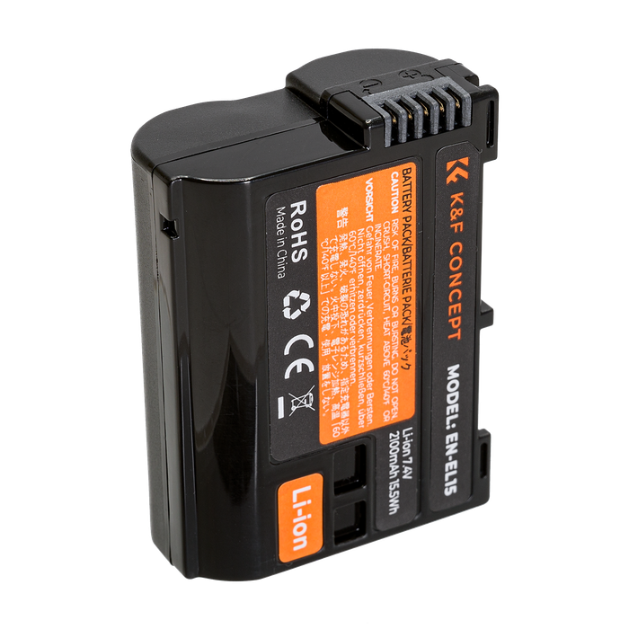 KF28.0012V3 | K&F EN-EL15 Camera Battery for Nikon Cameras