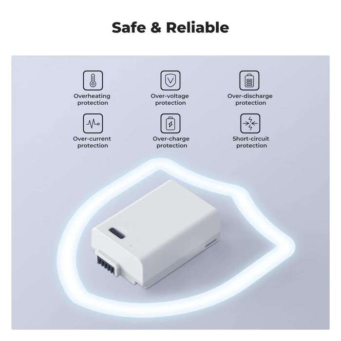 KF28.0040 | K&F Nikon EN-EL25 Camera Battery for Nikon with USB-C Charging