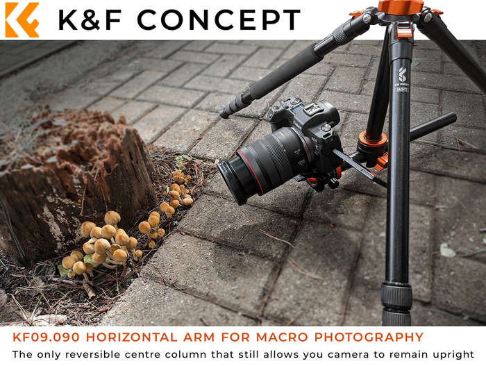 KF09.090 | K&F Pro-Arm Tripod Includes Monopod