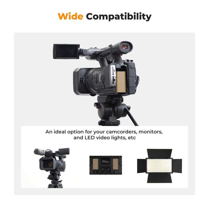 KF28.0035 | K&F NP-F550 Camera Battery for Sony with USB-C Charging Port