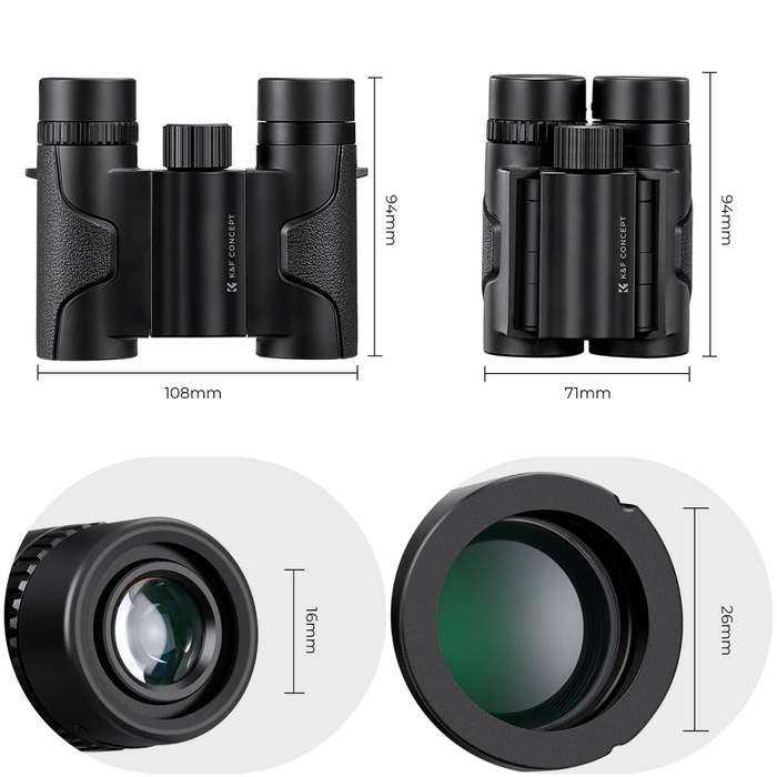 KF33.069 | K&F Pocket-Compact Binoculars 8x21
