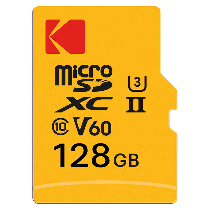 EKMSDM128GUHS2V1K | Kodak 128GB MicroSD V60