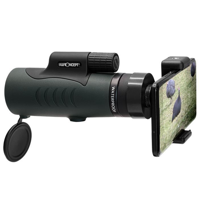 KF33.008 | K&F Monocular with 12x42 Magnification and Phone Attachment