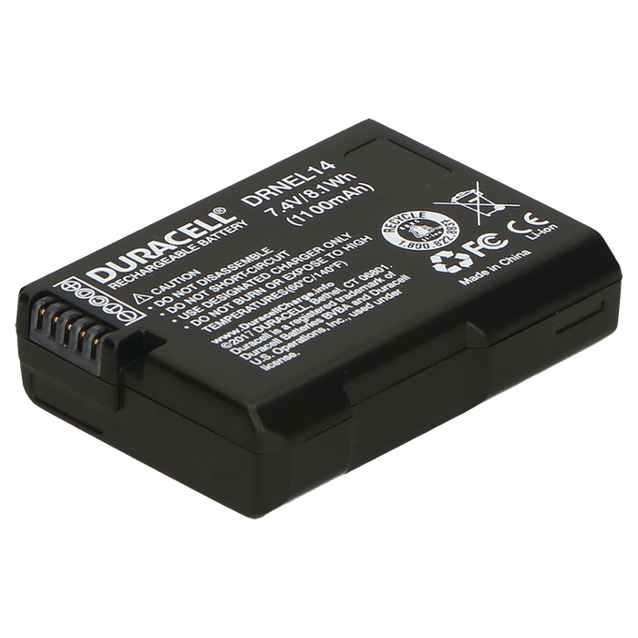 DRNEL14 | Duracell EN-EL14 Camera Battery for Nikon
