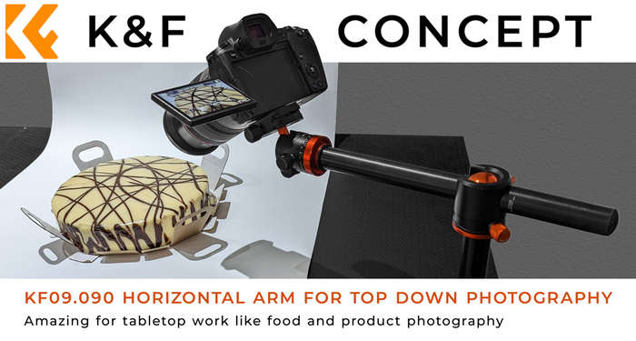 KF09.090 | K&F Pro-Arm Tripod Includes Monopod