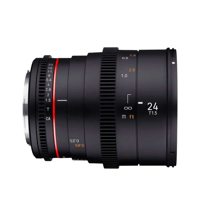 Rokinon 24mm T1.5 Cine DSX Lens for Canon RF Mount Cameras | DSX24-RF