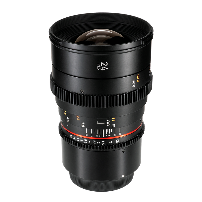 Rokinon 24mm T1.5 Cine DSX Lens for Canon RF Mount Cameras | DSX24-RF