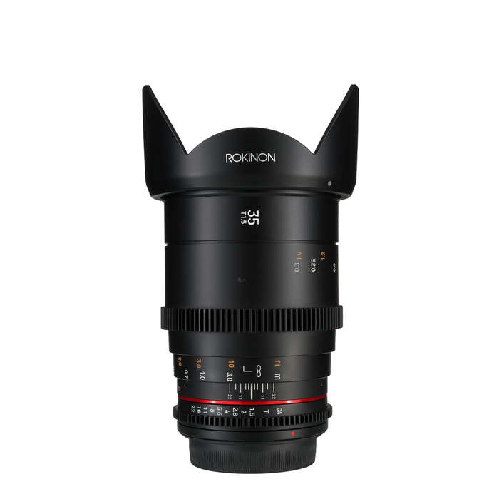 DSX35-NEX | Rokinon 35mm T1.5 Cine DSX Lens for Sony E Mount Cameras