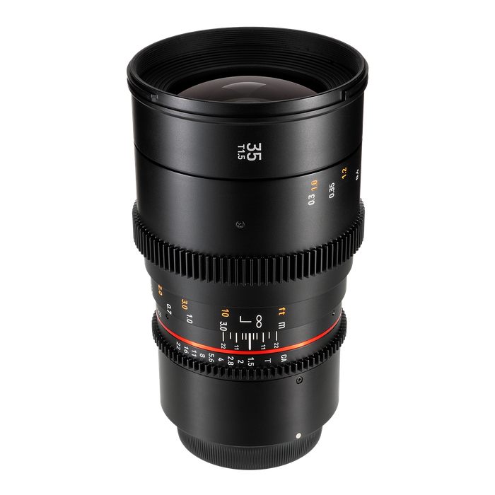 DSX35-NEX | Rokinon 35mm T1.5 Cine DSX Lens for Sony E Mount Cameras